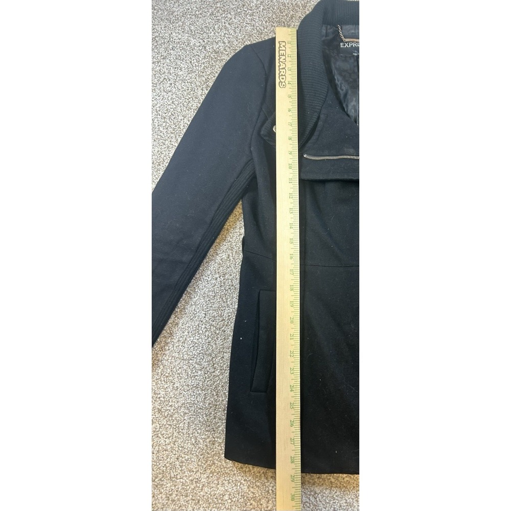 Express Women's Wool Blend Peacoat Jacket Size Medium - Picture 2 of 10
